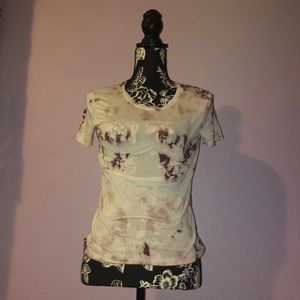 Purple Acid Wash Tshirt